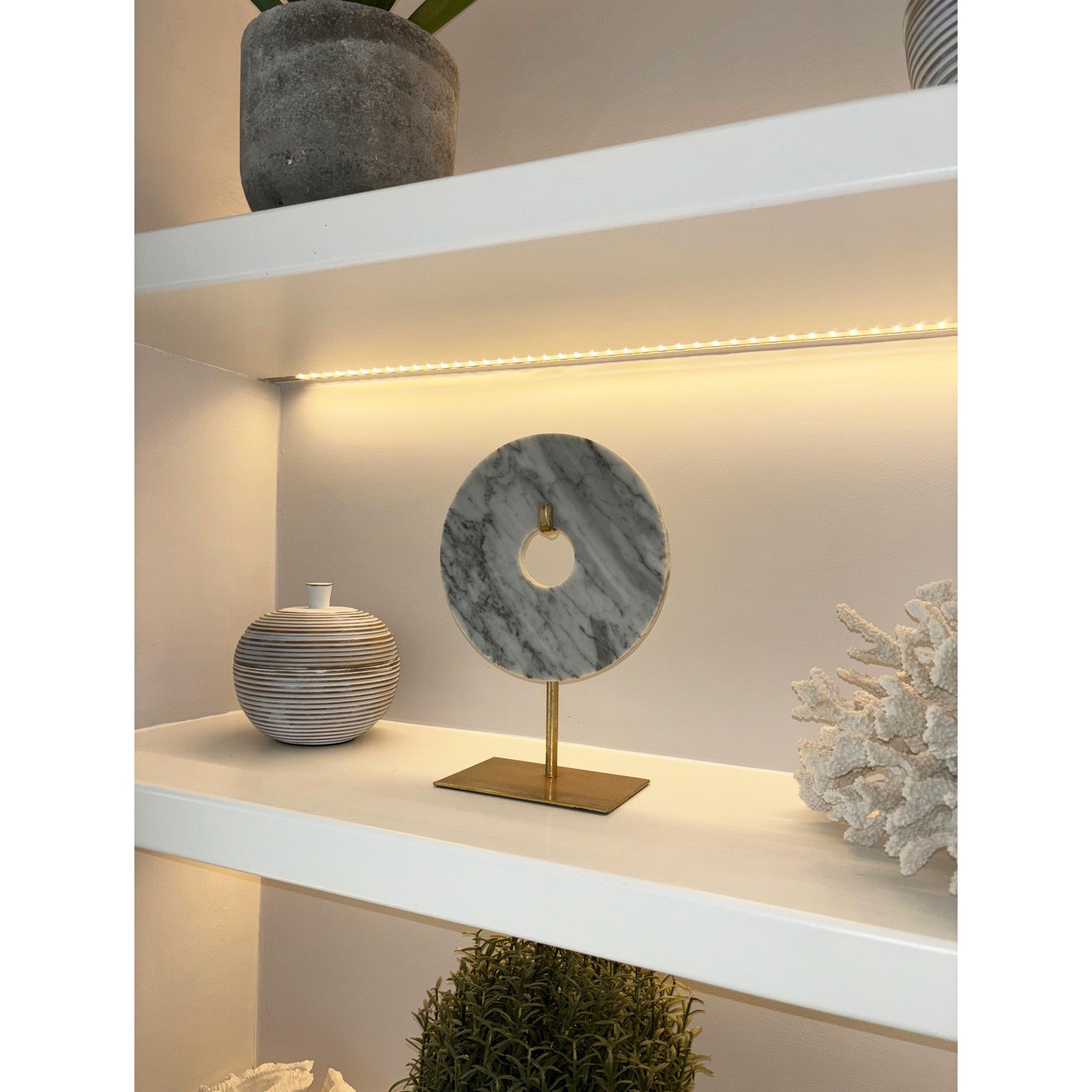 Marble Disc Ornament